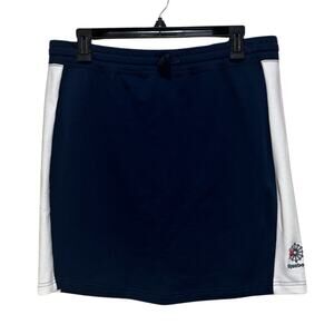 Reebok AC Jersey Skirt - Navy/White Size L